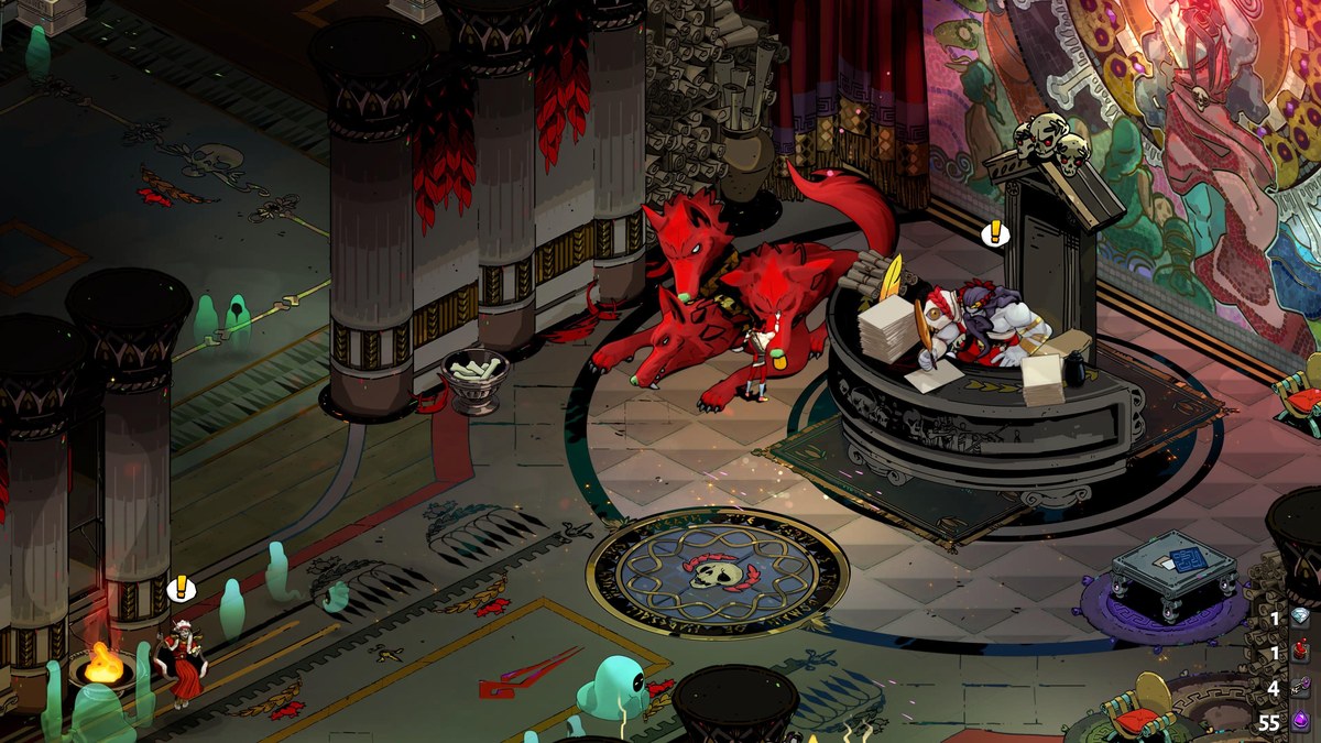 Hades key art